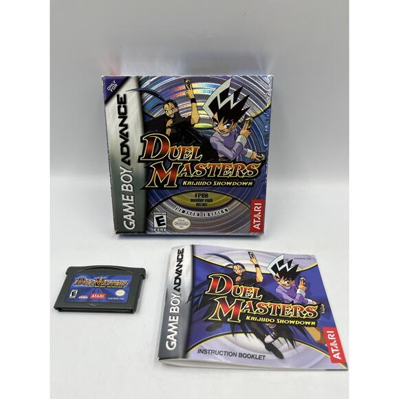 Duel Masters Kaijudo Showdown Nintendo Game Boy Advance GBA Authentic Complete - Picture 2 of 11